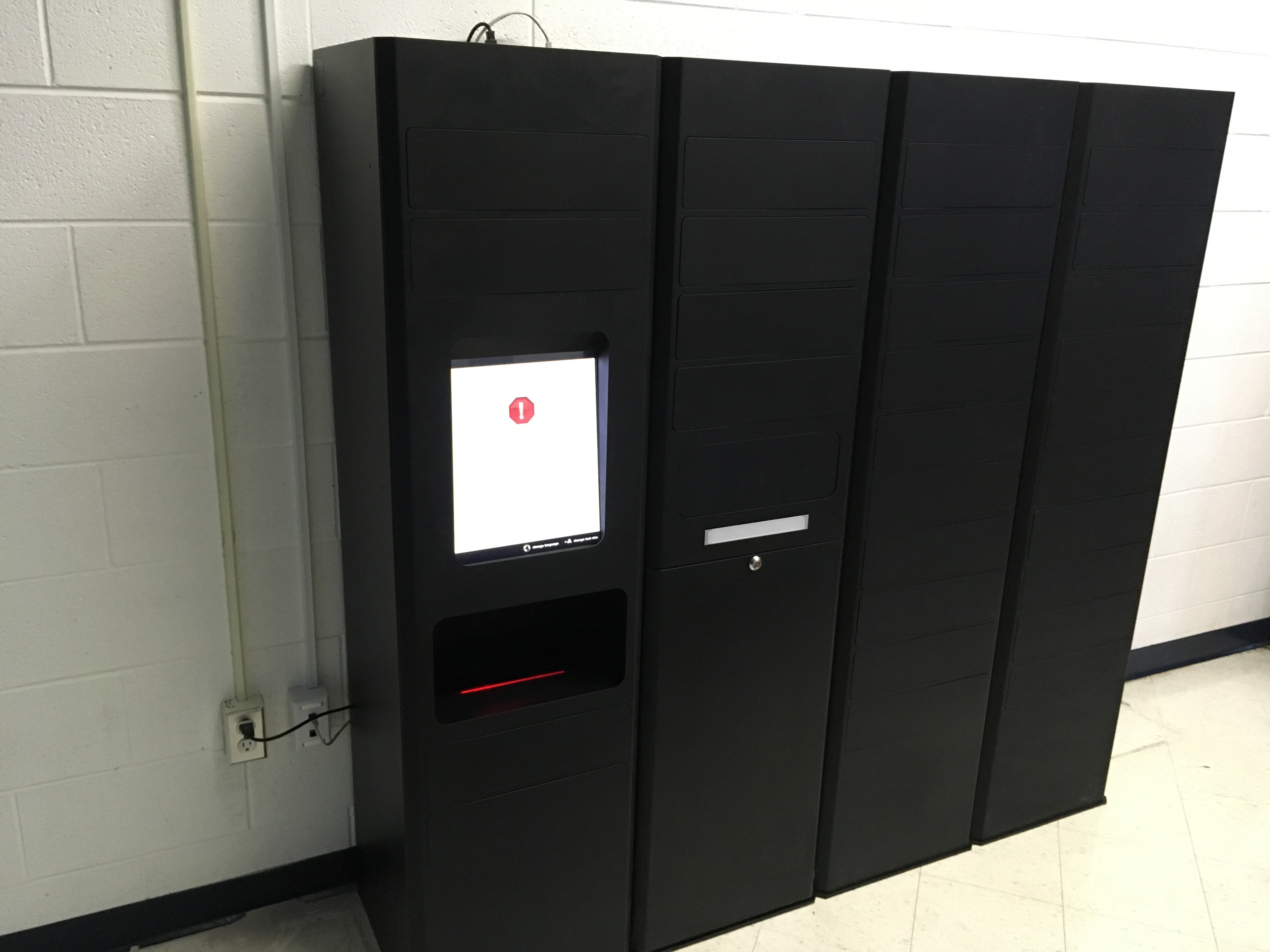 New Smart Locker Salina Intermediate School Salina Intermediate School
