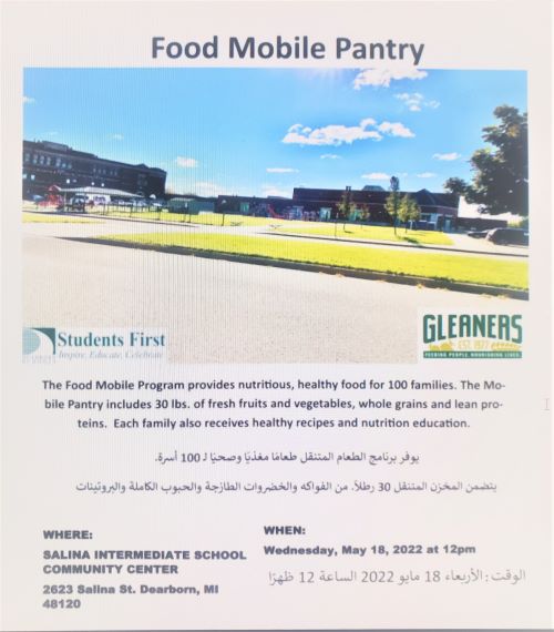 Monthly Mobile Food Pantry