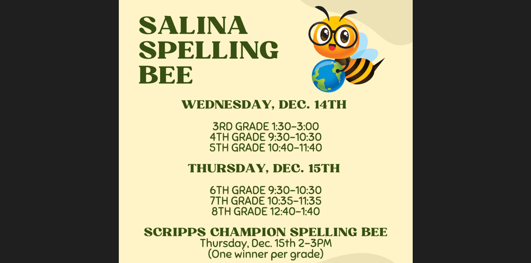 Salina Spelling Bee
