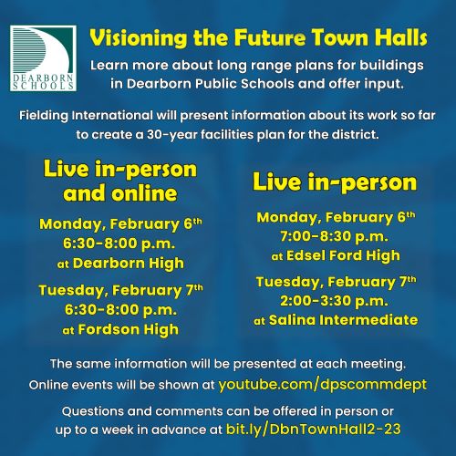 Town Hall Meeting Reminder: