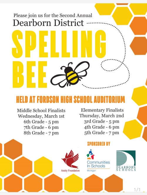 Dearborn District Spelling Bee