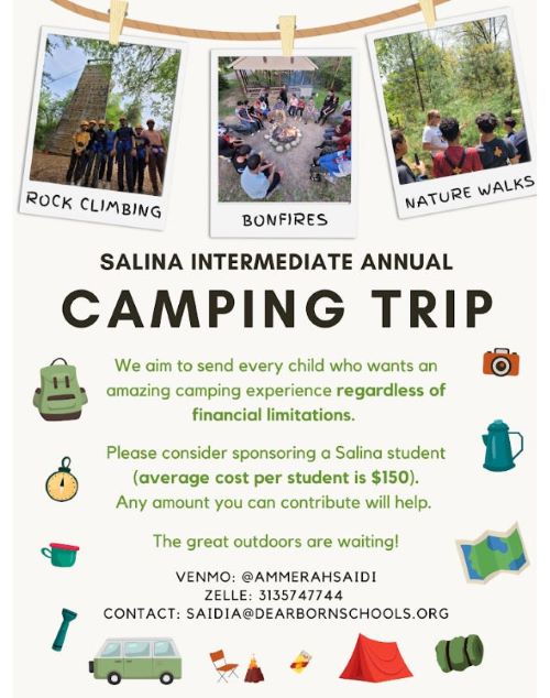 Salina Intermediate Annual Camping Trip