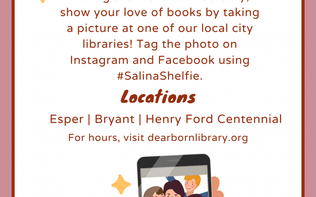 #SalinaShelfie – February 2024 Library Visit